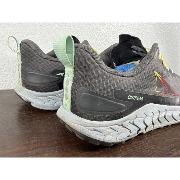 Altra Men\'s Outroad Ego Dark Grey Red Trail Running Shoes Size 11 AL0A7R6N241 main image 4